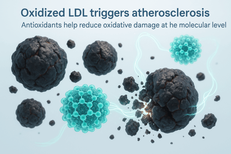 Oxidized LDL triggers atherosclerosis