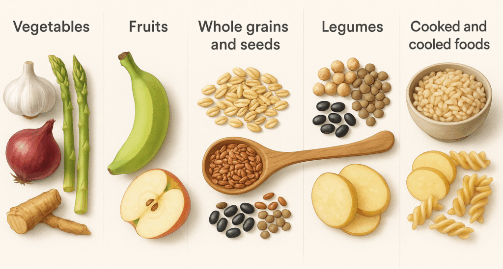 อ0าหารจากธรรมชาติที่อุดมด้วยพรีไบโอติก - Natural Foods Rich in Prebiotics
