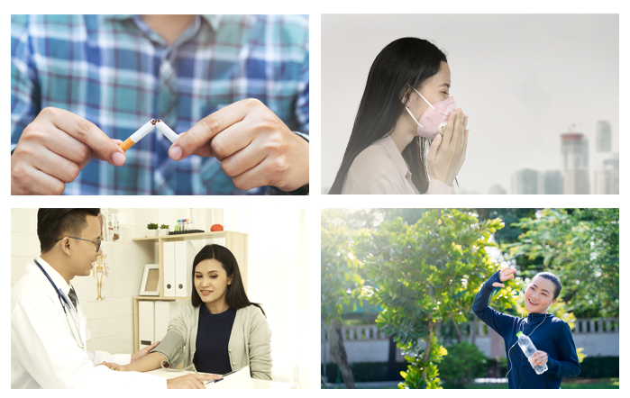 Precautions against developing cancer - การป้องกัน มะเร็งปอด