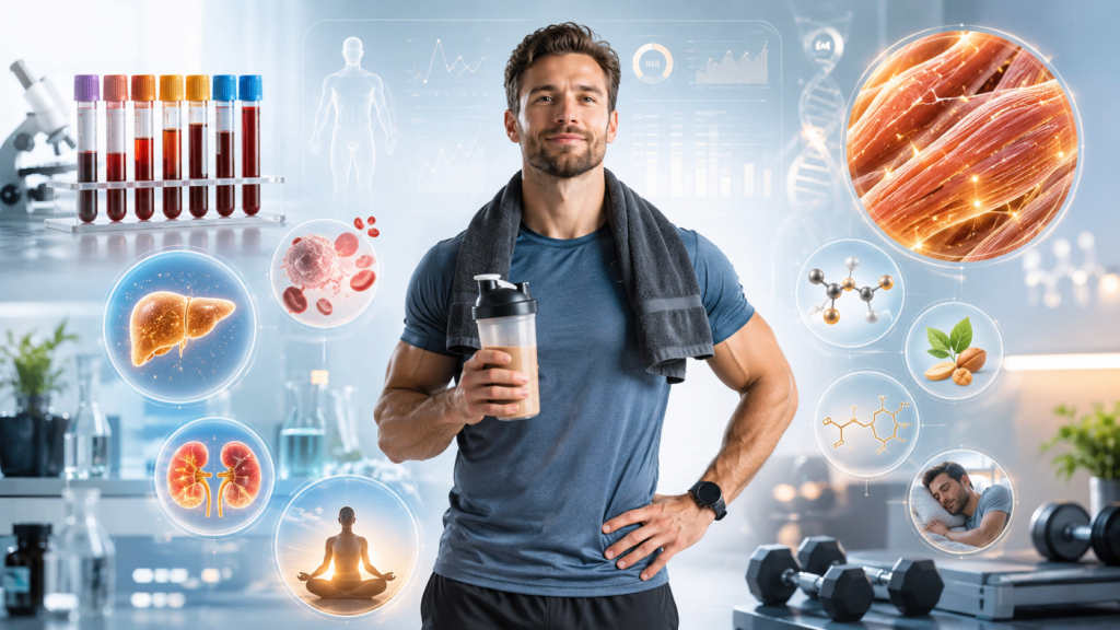 กิน โปรตีนสร้างกล้ามเนื้อ ต้องตรวจเลือดอะไรบ้าง - What Blood Tests Should You Get When Taking Protein to Build Muscle