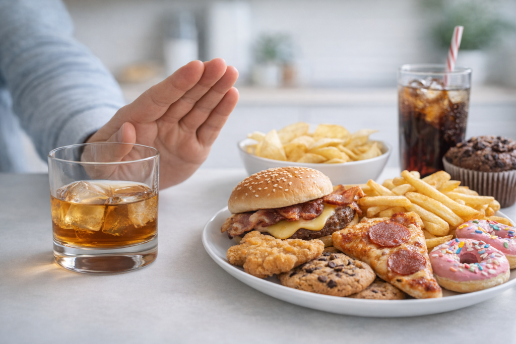 หลีกเลี่ยงอาหาร ที่ก่อ พังผืดในตับ - Liver fibrosis